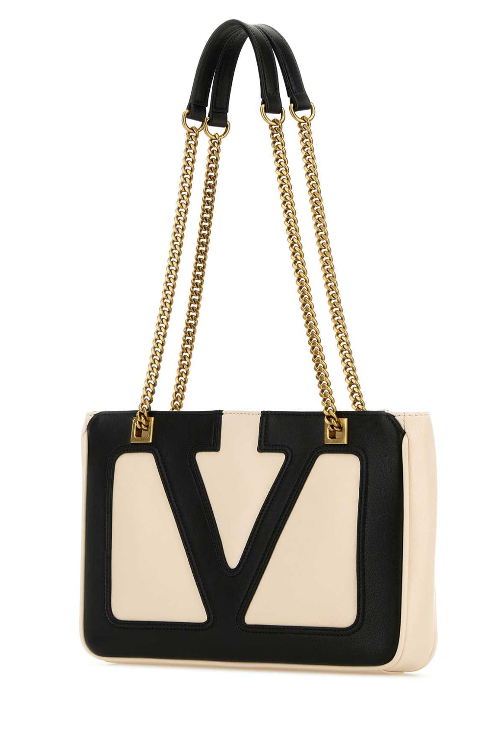 Valentino Garavani Women Ivory Nappa Leather Small Viva Superstar Shoulder