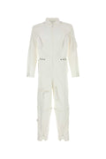 Prada Men White Cotton Jumpsuit