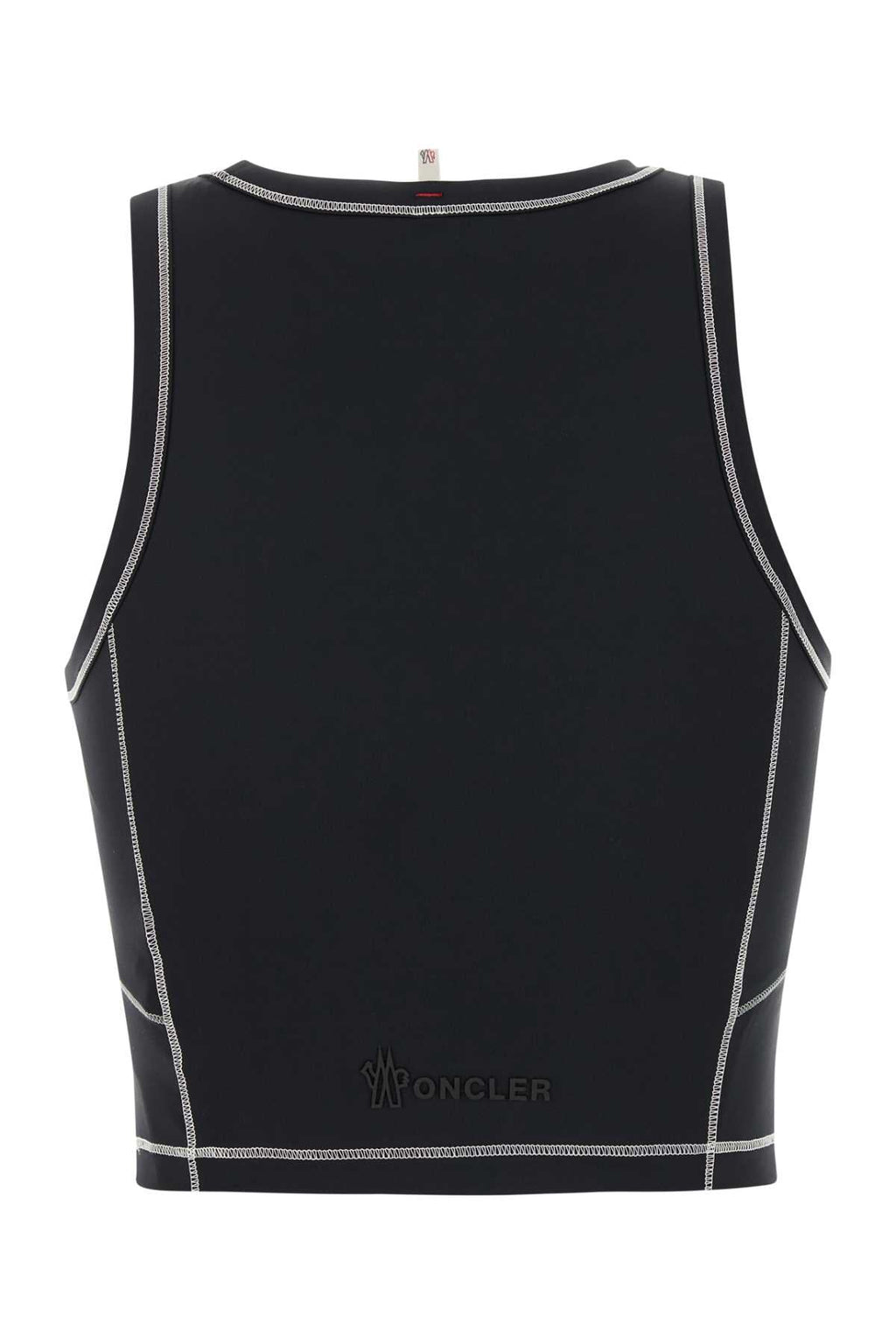 Moncler Grenoble Women Black Stretch Nylon Top