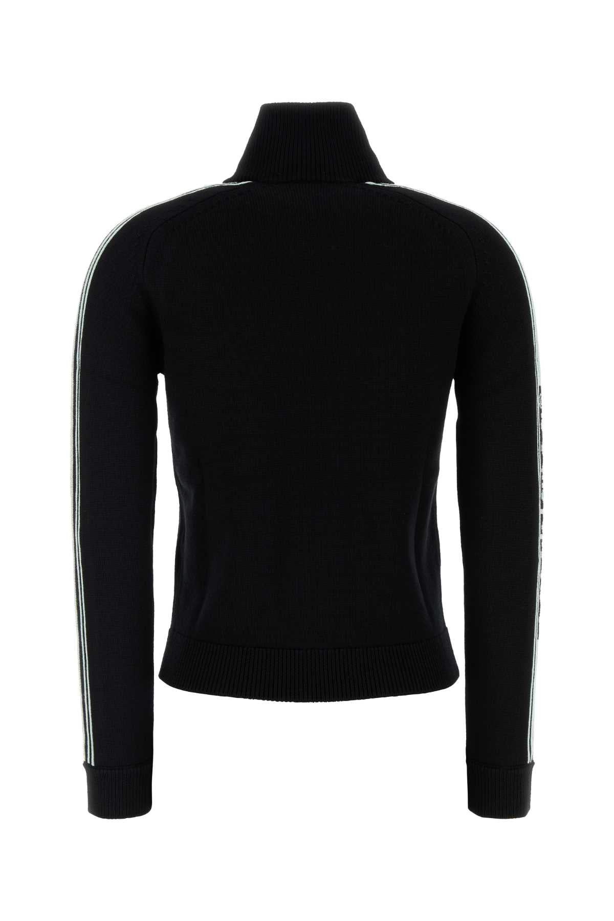 Casablanca Women Black Wool Cardigan