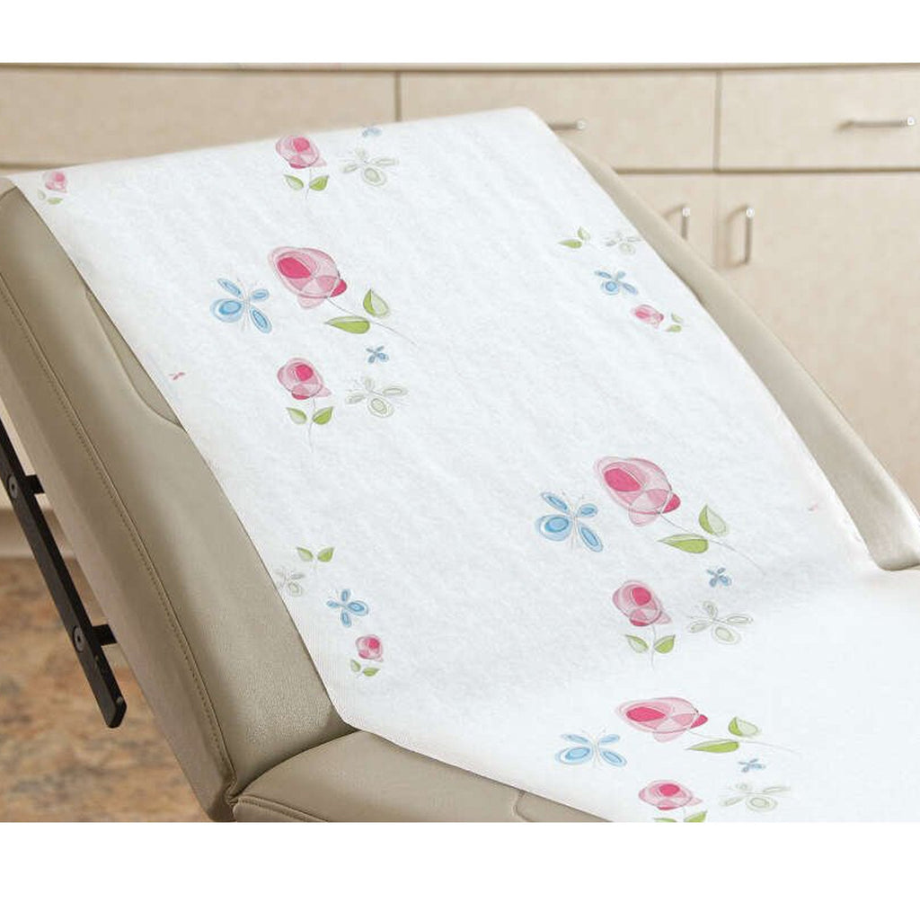 Rose Garden® Smooth Table Paper, 21 Inch x 225 Foot, White 46845
