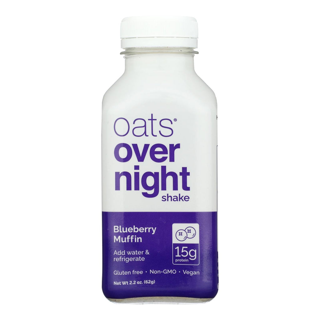 Oats Overnight Blueberry Muffin Protein Oatmeal, 2.2 oz, Pack of 10