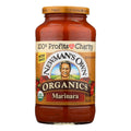 Newman's Own Organics Marinara Pasta Sauce, 23.5 oz, 8-Pack | Organic Tomato Sauce