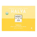Hebel & Co. Vanilla Halva - 8 oz (Pack of 12) - Creamy Sesame Dessert