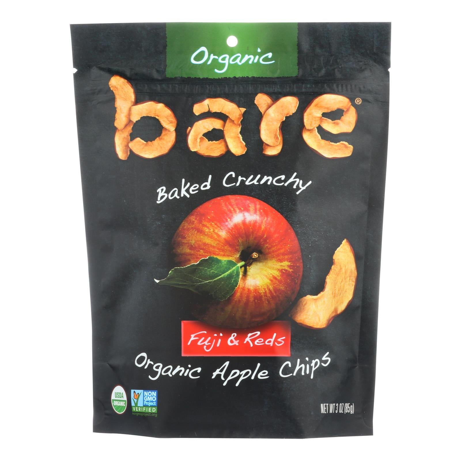 Bare Fruit Fuji Red Apple Chips, 12-3 Oz. Bags