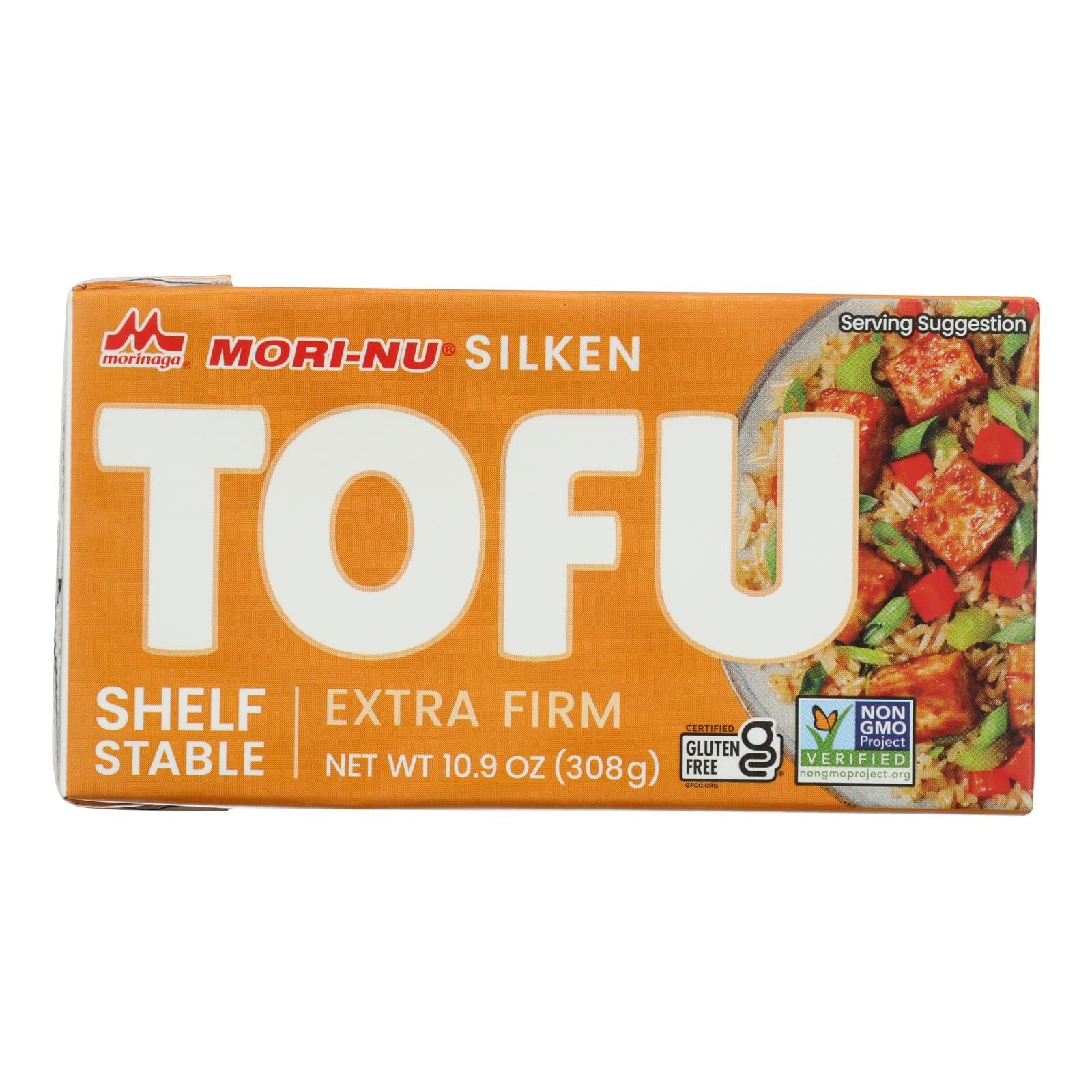 Mori-nu Silken Tofu, Extra Firm, 10.9 oz, 12-Count Case - Shelf-Stable