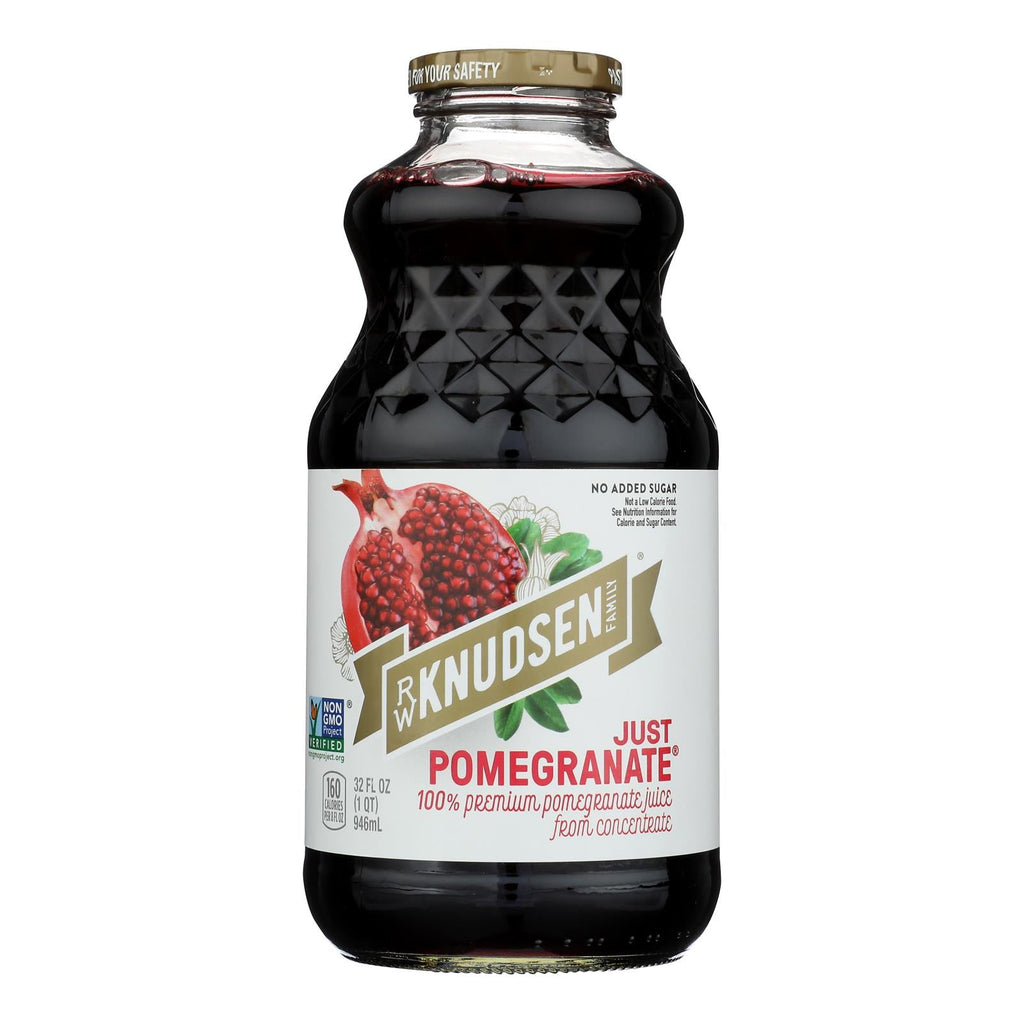 R.W. Knudsen Just Pomegranate Juice, 32 fl oz, Pack of 6