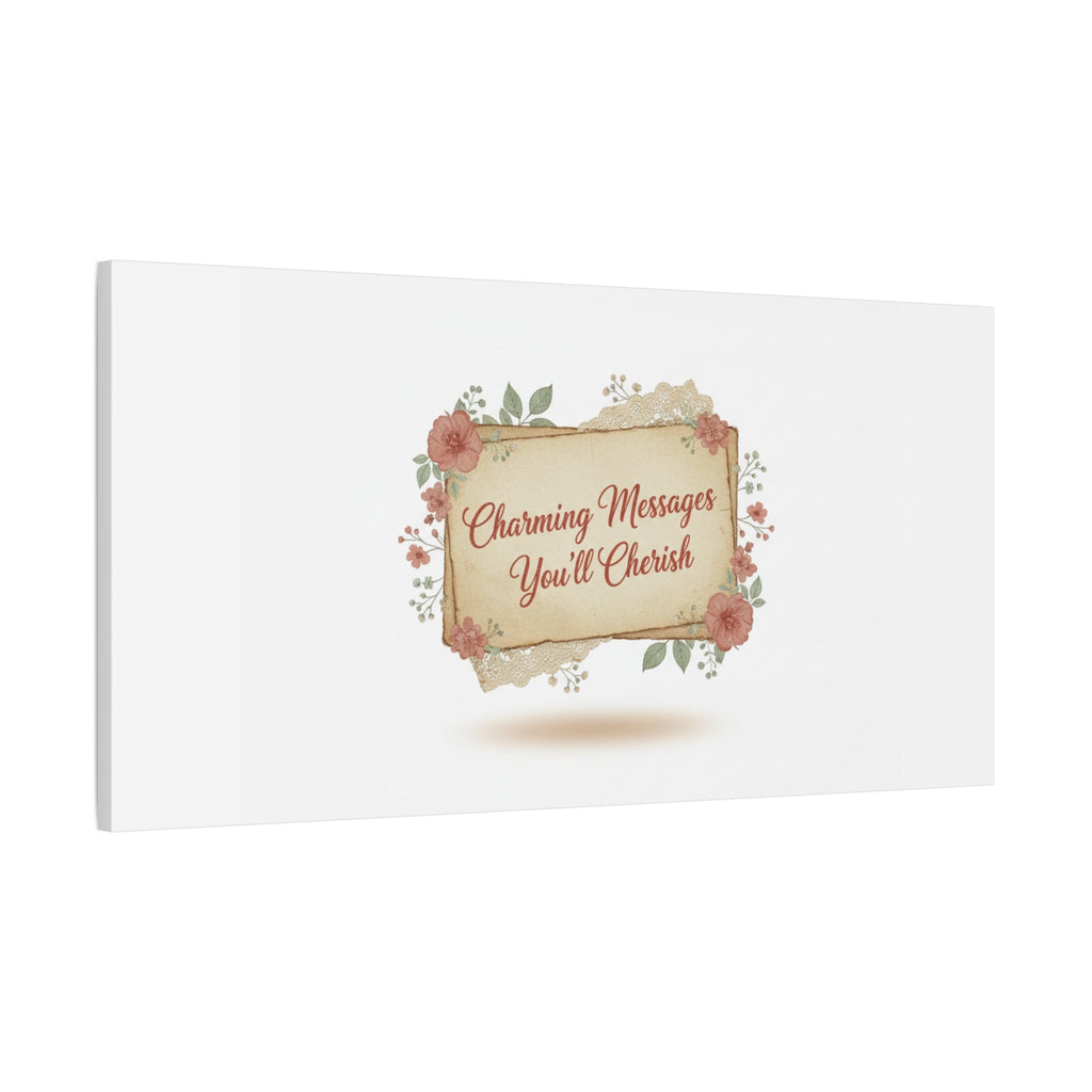 Love Letter Collage Canvas, Vintage Letter Art, Wax Seal Romance Print