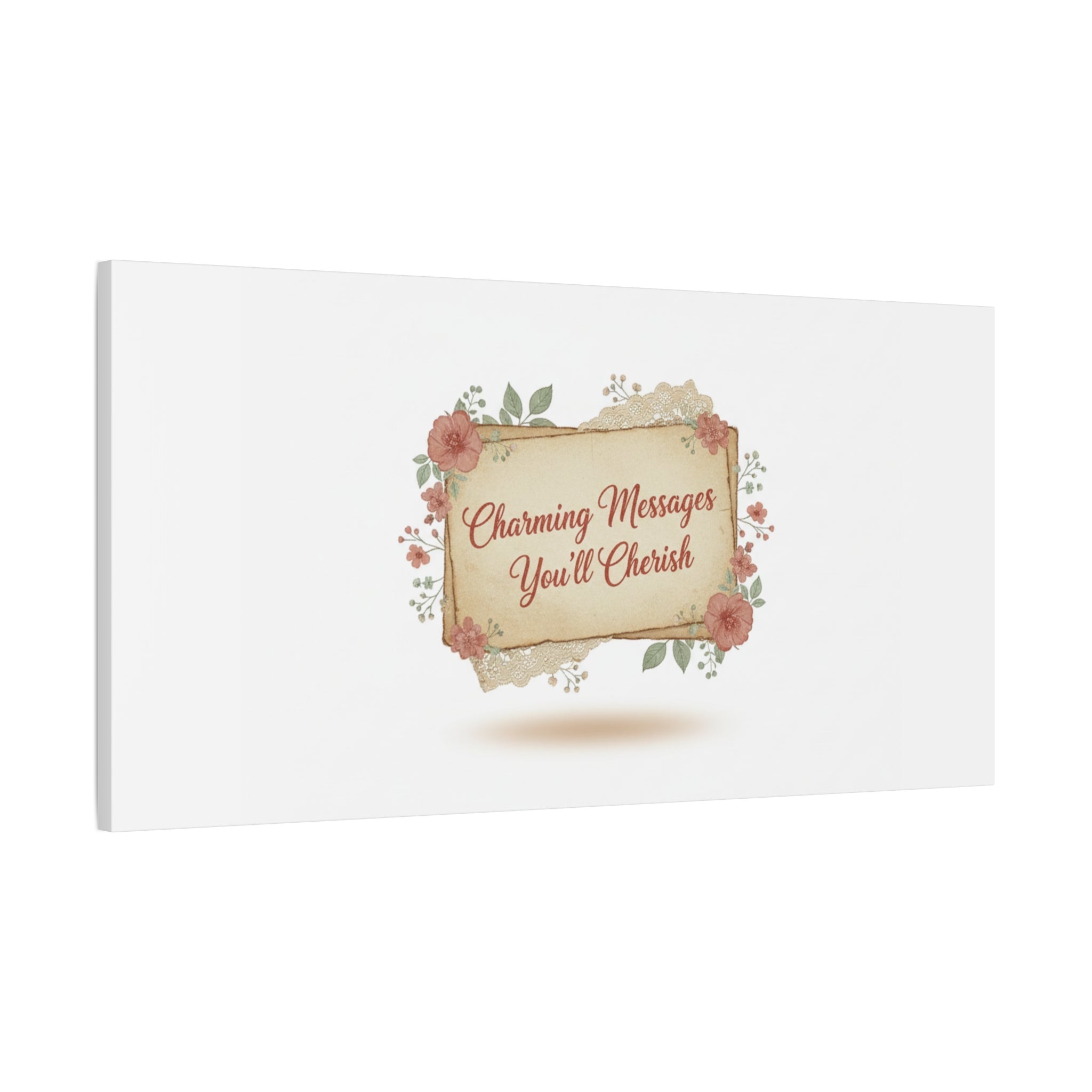 Love Letter Collage Canvas, Vintage Letter Art, Wax Seal Romance Print