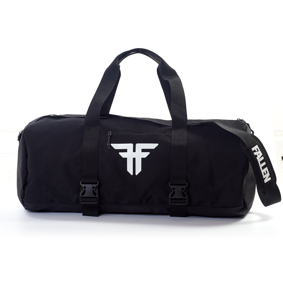 Fallen Utility Duffle Bag Black / White