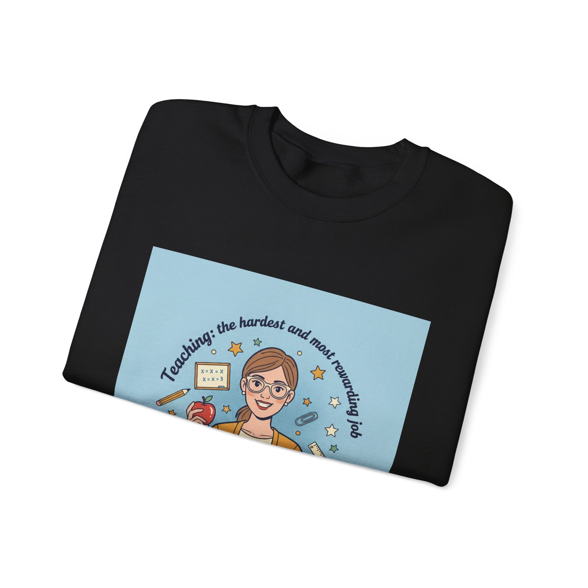 Teachers Life Crewneck Sweatshirt | Funny Teacher Gift
