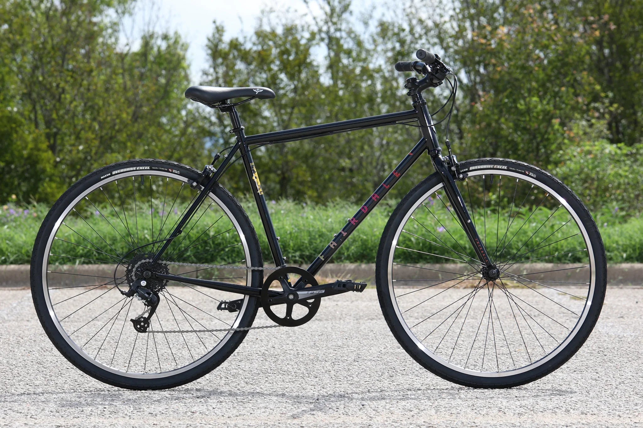 Fairdale Lookfar Complete Cruiser Bike - Gloss Black