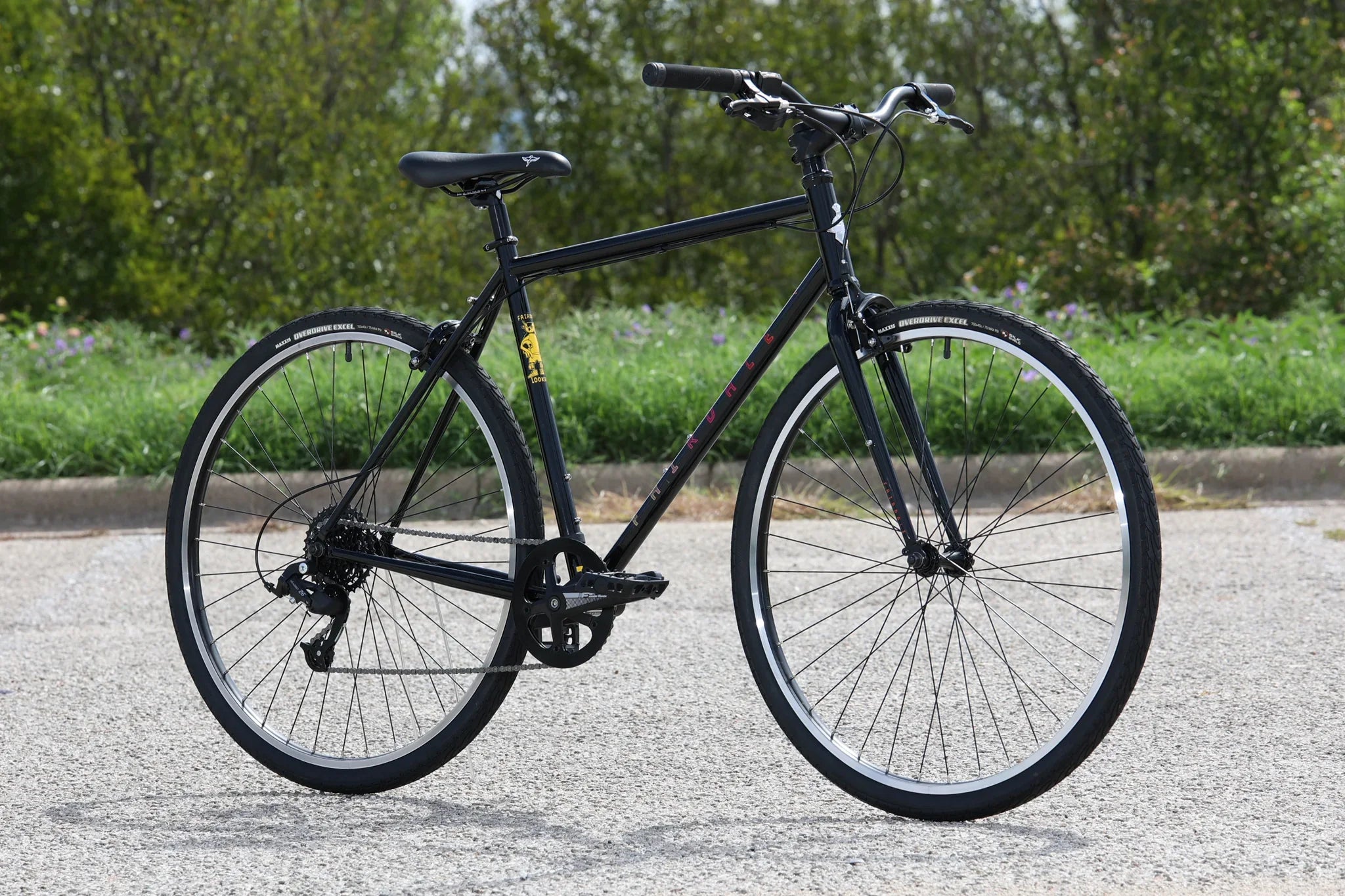 Fairdale Lookfar Complete Cruiser Bike - Gloss Black