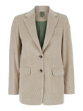 Max Mara Women 'Kuban' Beige Single-Breasted Jacket With Notched Revers In Cotton Blend Woman