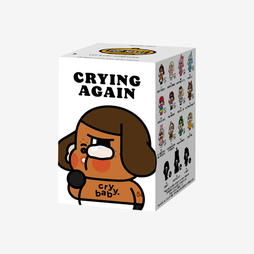 [IN STOCK] POPMART CRYBABY Crying Again Series Figures Blind Box