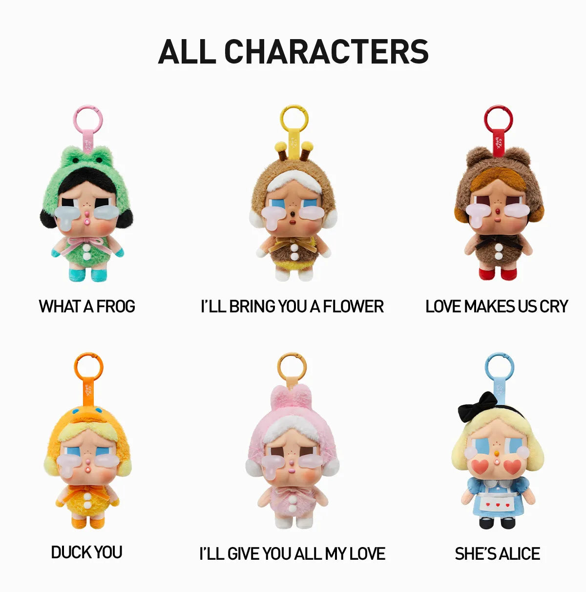 [IN STOCK] POPMART CRYBABY Crying Again Series - Vinyl Face Plush Blind Box