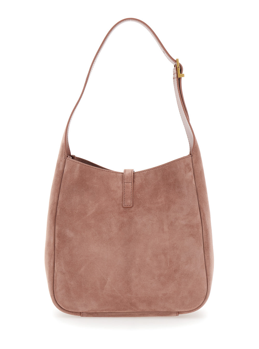 Saint Laurent Women 'Le 5 À 7'  Pink Shoulder Bag With Hook Closure With Cassandre In Soft Leather Woman