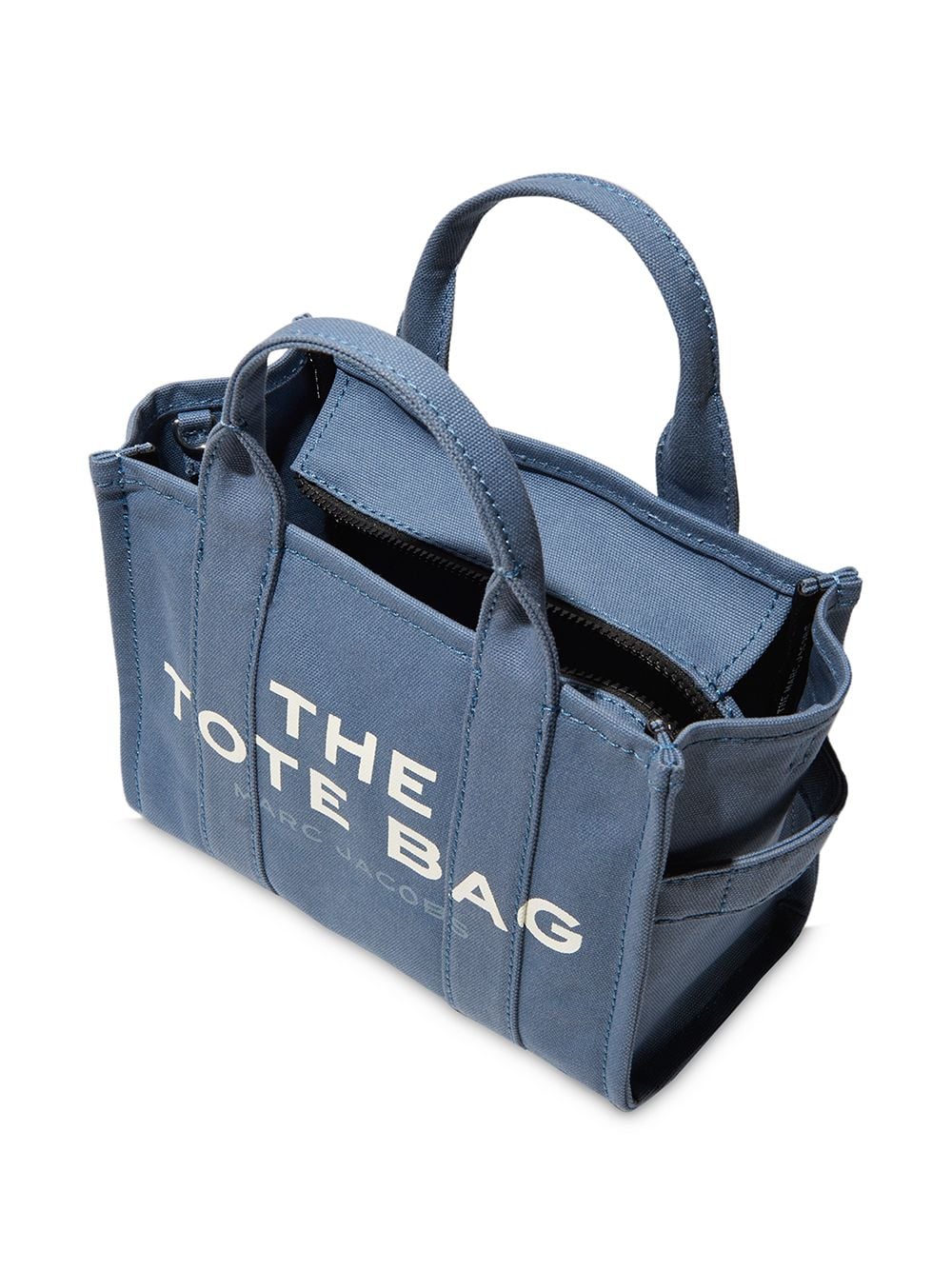 Marc Jacobs Women 'Mini Tote Traveler' Blue Handbag With Logo In Fabric Women