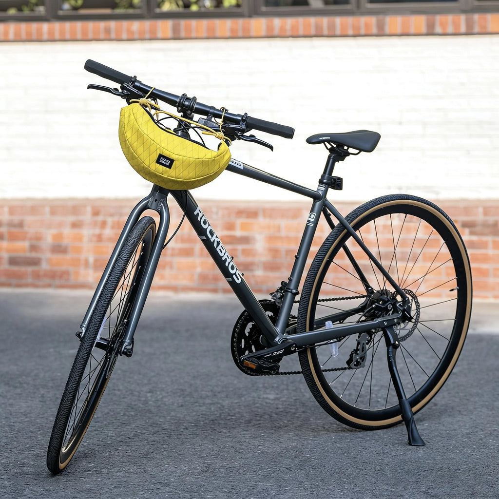 Banana Bike Handlebar Bag, Lightweight Crossbody Cycling Bag 1.8L