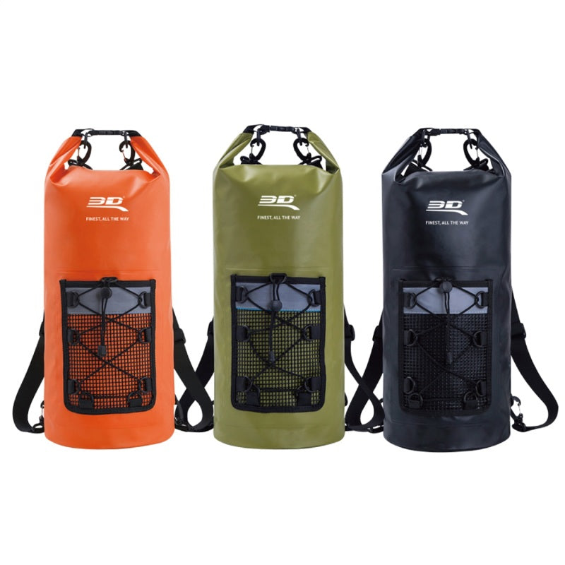 3D MAXpider Roll-Top Dry Bag Backpack - Orange 6117-21