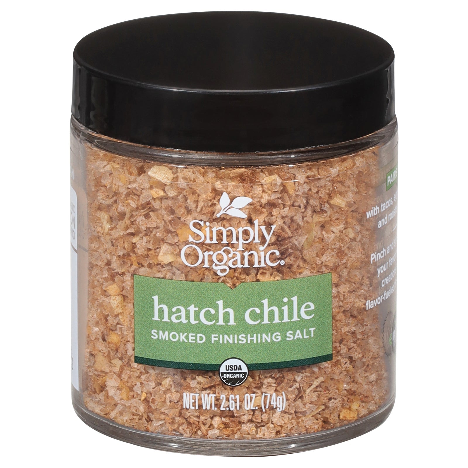 Simply Organic Salt Organic Hatch Chile, 2.61 oz - 6 Pack