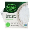 Bibigo Sticky White Rice, Cooked, 6 x 7.4 oz - Easy Microwave Ready