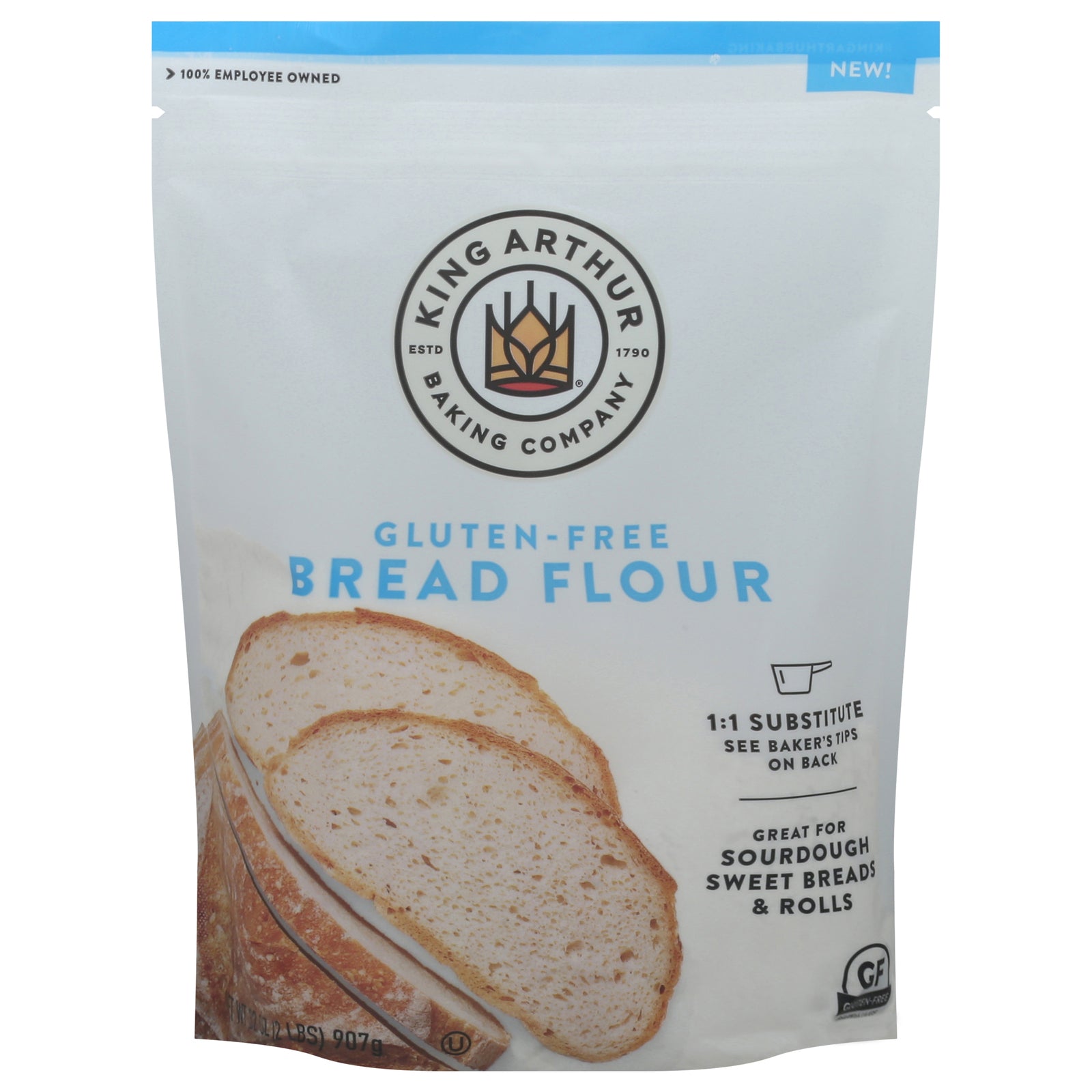 King Arthur Baking Company - Flour Bread - 4 x 2 Lb Loaves