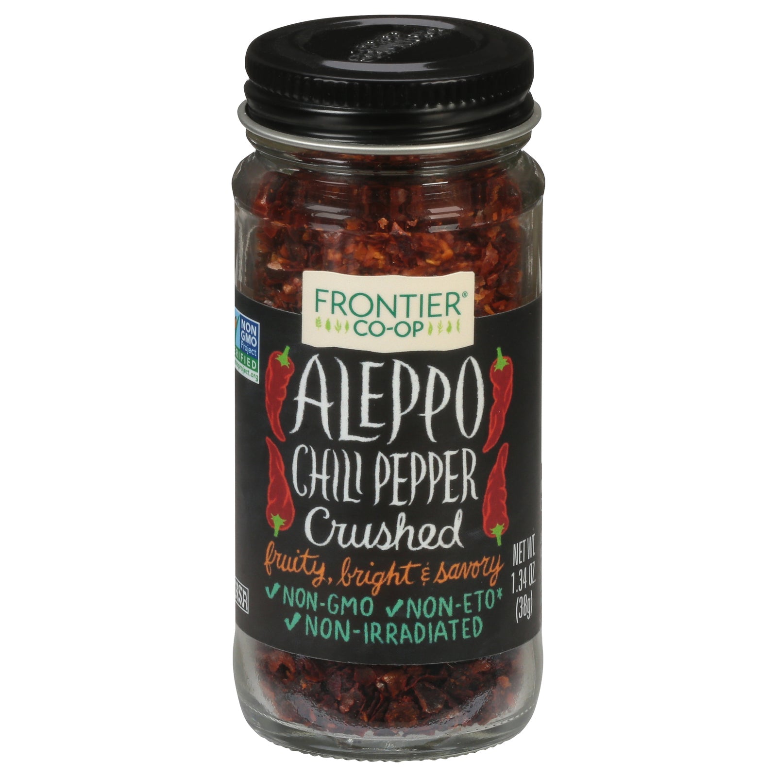Frontier Co-op Crushed Aleppo Chili Pepper - 1.34 oz
