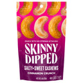 Skinnydipped Cashews Cinn Crunch (Pack of 10) - 4 Oz Bags - Cinnamon Coated