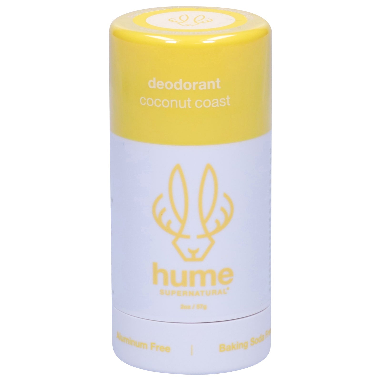 Hume Supernatural Deodorant - Coconut Coast Scent - 2 Oz Stick