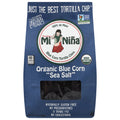 Mi Nina Blue Corn Tortilla Chips, Organic, 9-12 oz Bag (Pack of 9)