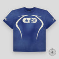 Hellstar Warm Up Tee in Blue