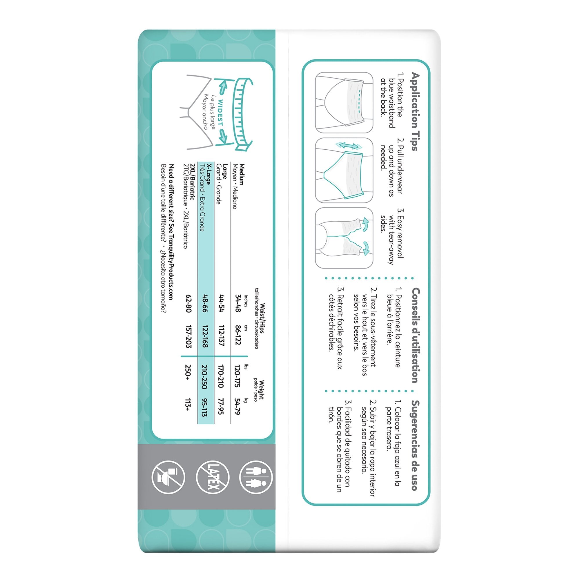 Select® Heavy Protection Absorbent Underwear, Extra Large 2607