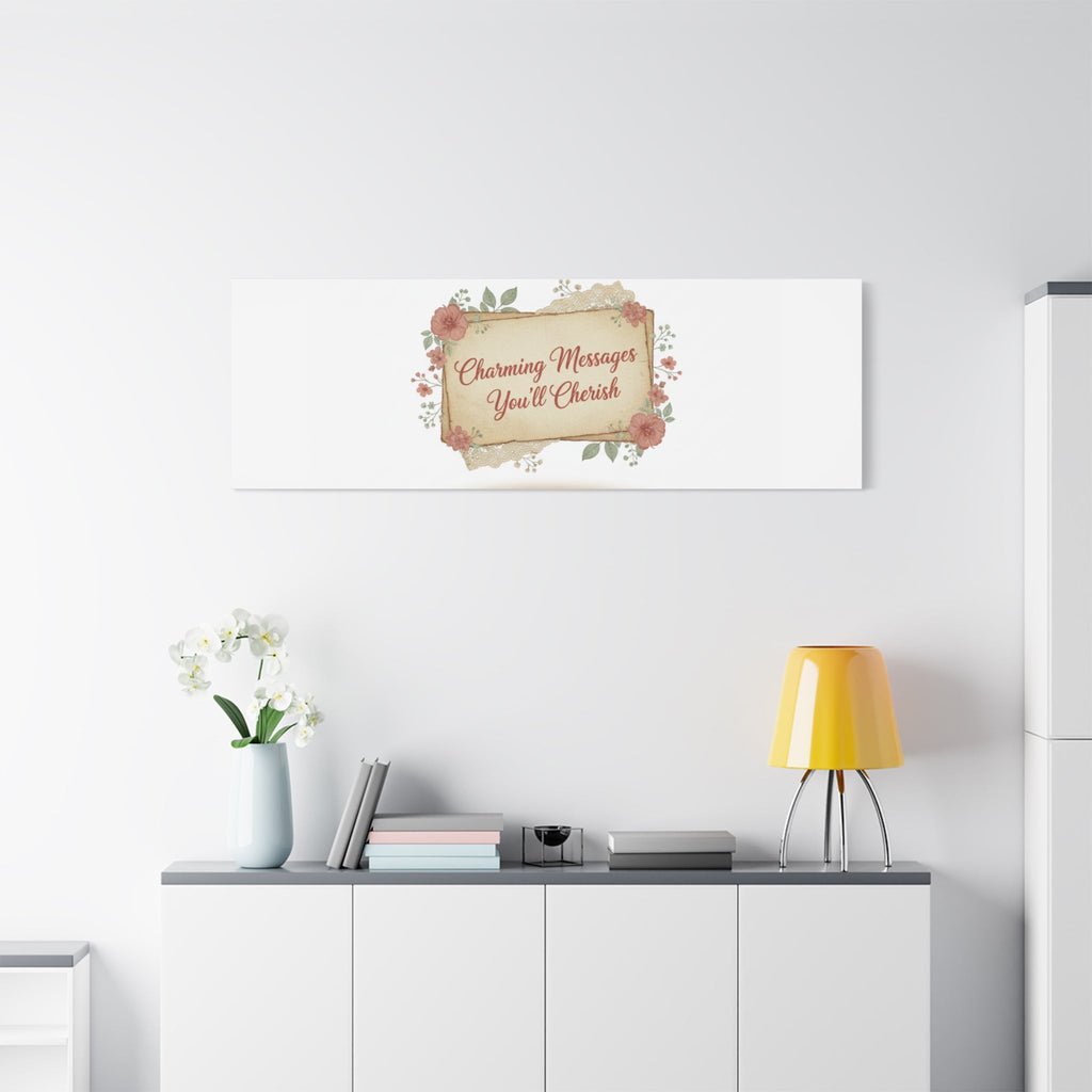 Love Letter Collage Canvas, Vintage Letter Art, Wax Seal Romance Print