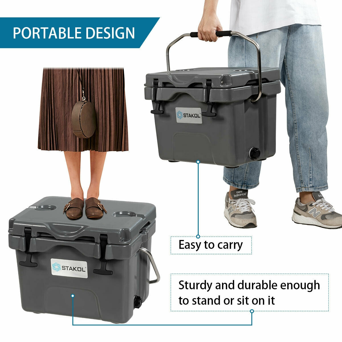 16 Quart 24-Can Capacity