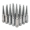 BLOX Racing Spike Forged Lug Nuts - Chrome 12 x 1.25mm - Set of 20 BXAC-00150-20