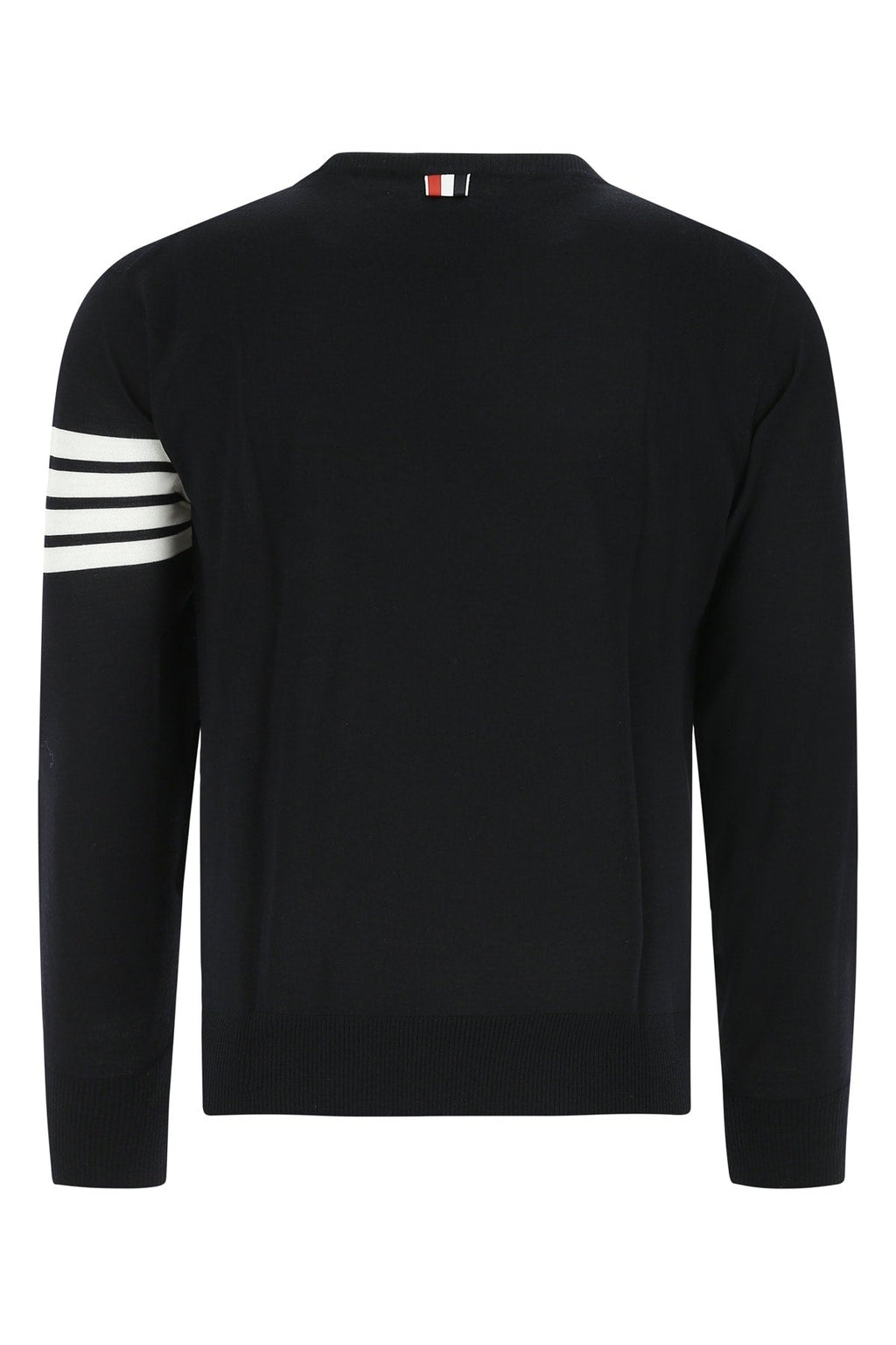 Thom Browne Men Midnight Blue Wool Sweater