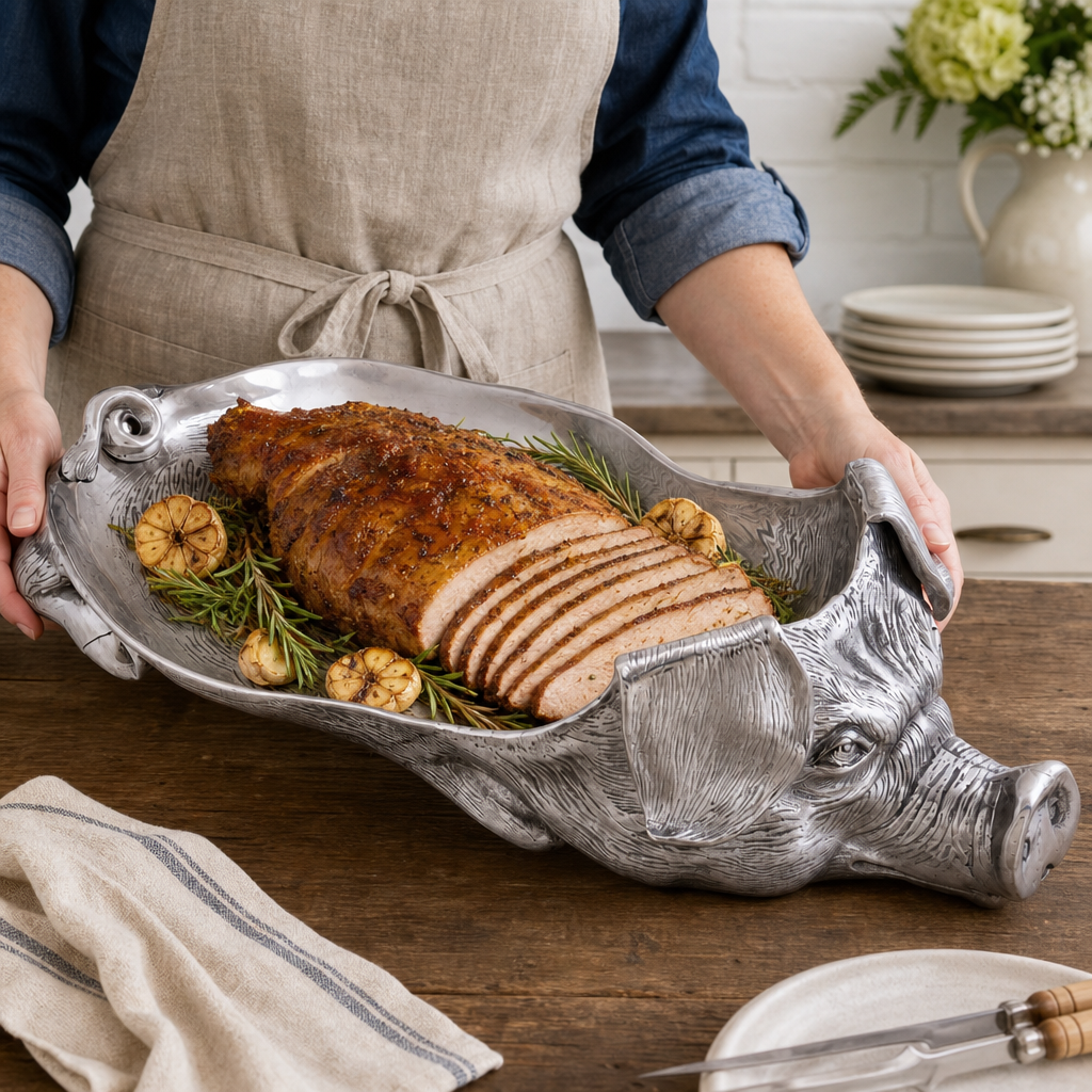 Pig Carving Tray