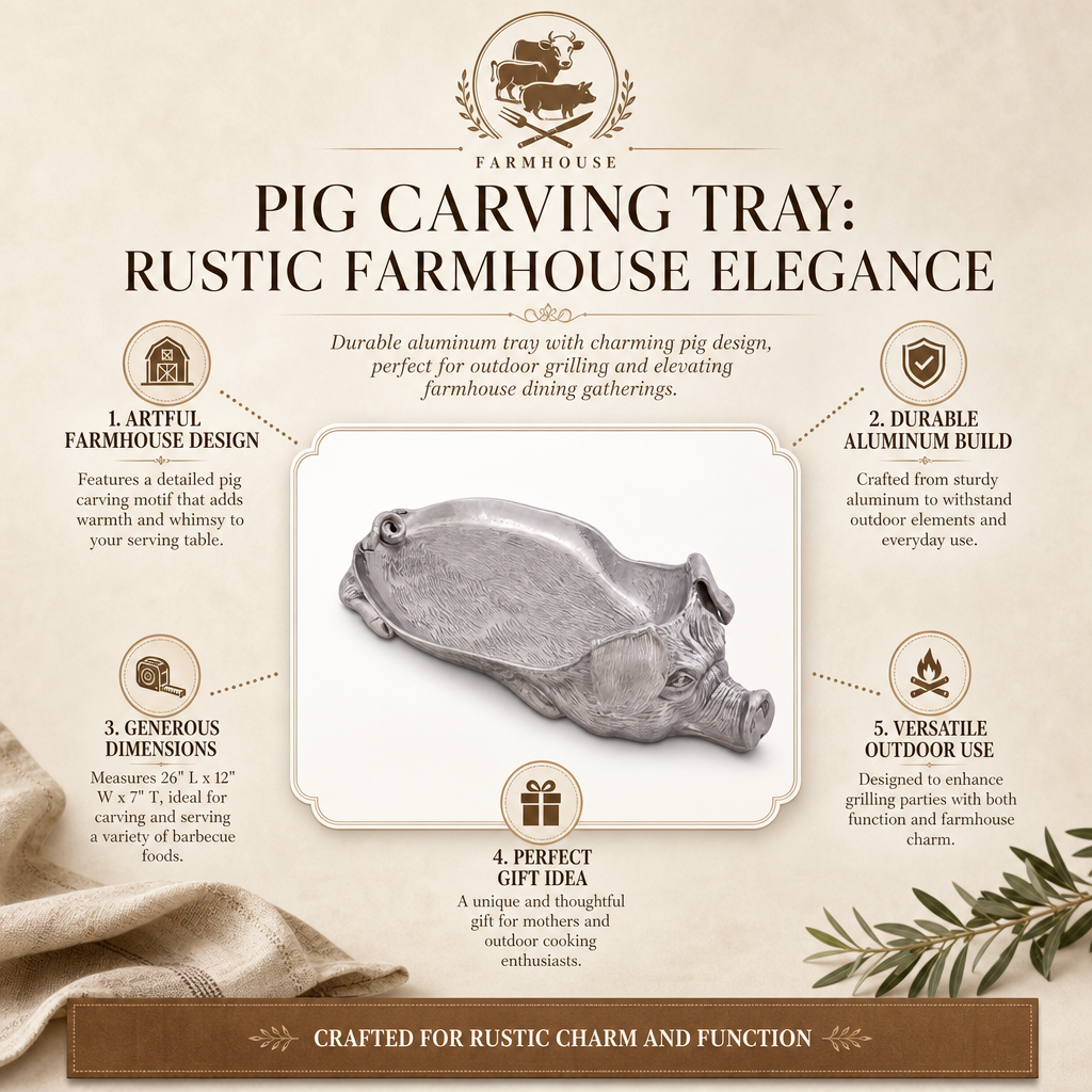Pig Carving Tray