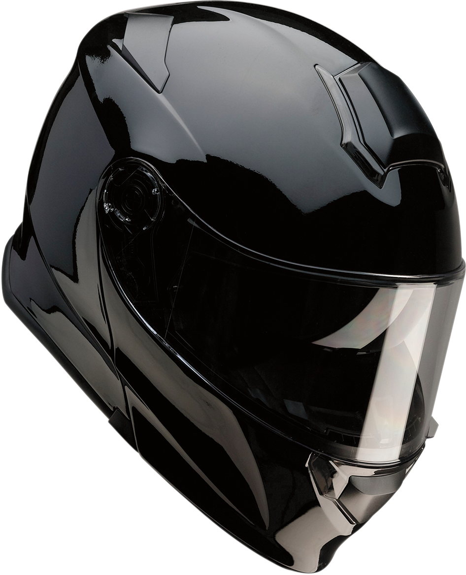 Z1R, Z1R Solaris Modular Helmet - Black, 3XL - Polycarbonate Shell with Ventilation and Removable Liner