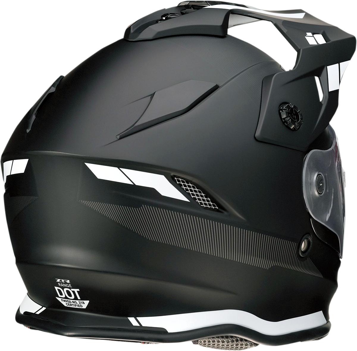 Z1R, Z1R Range Helmet - Uptake Black/White XL (Part No. 0140-0011) by Z1R