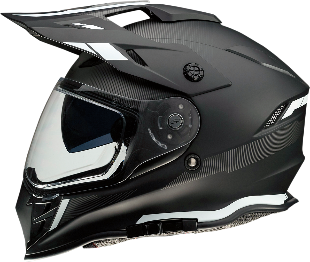 Z1R, Z1R Range Helmet - Uptake Black/White XL (Part No. 0140-0011) by Z1R