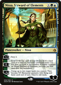 Nissa, Steward of Elements (PRE-204S) - Amonkhet Promos Foil