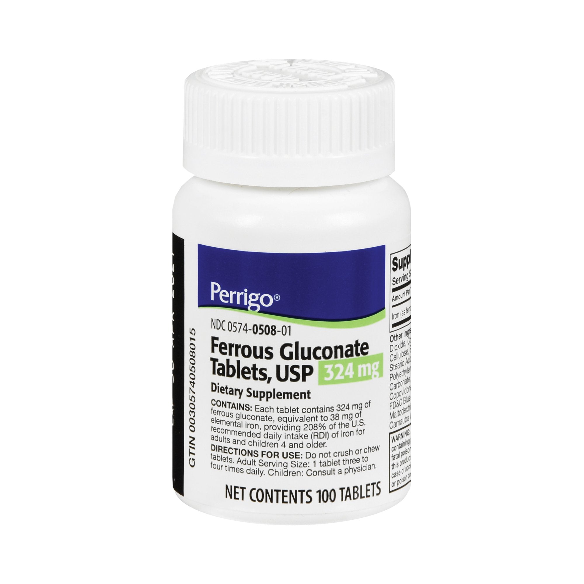 Perrigo Iron Mineral Supplement 00574050801