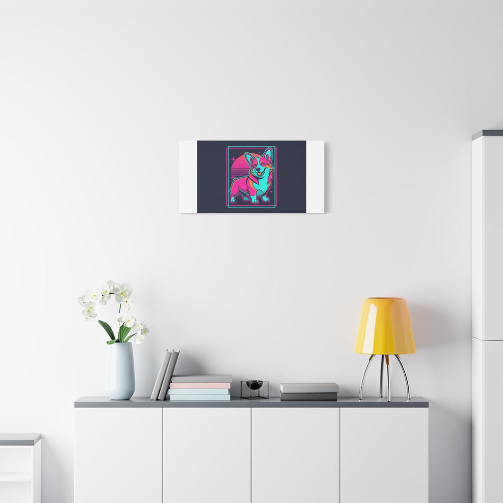 Platonic Love Corgi Canvas | Friendship Valentine, Galentine’s Wall Art