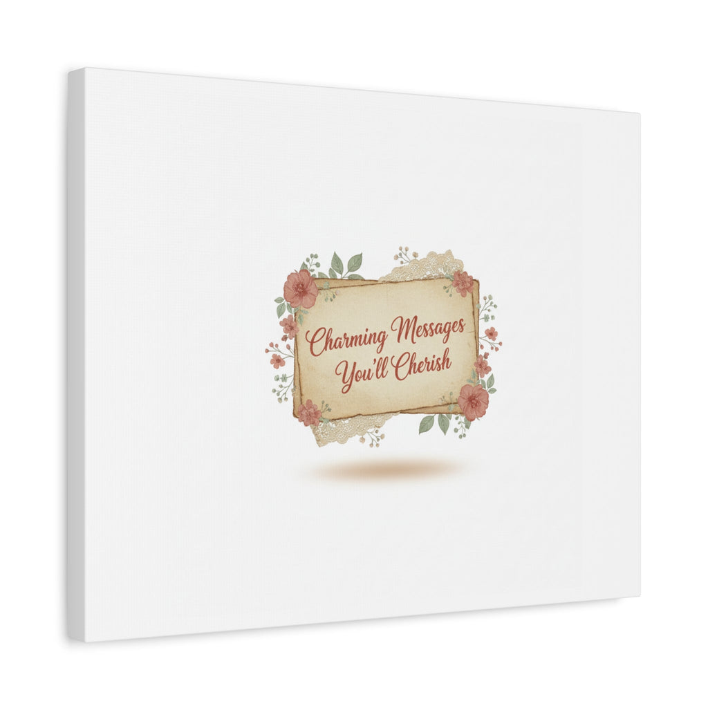 Love Letter Collage Canvas, Vintage Letter Art, Wax Seal Romance Print