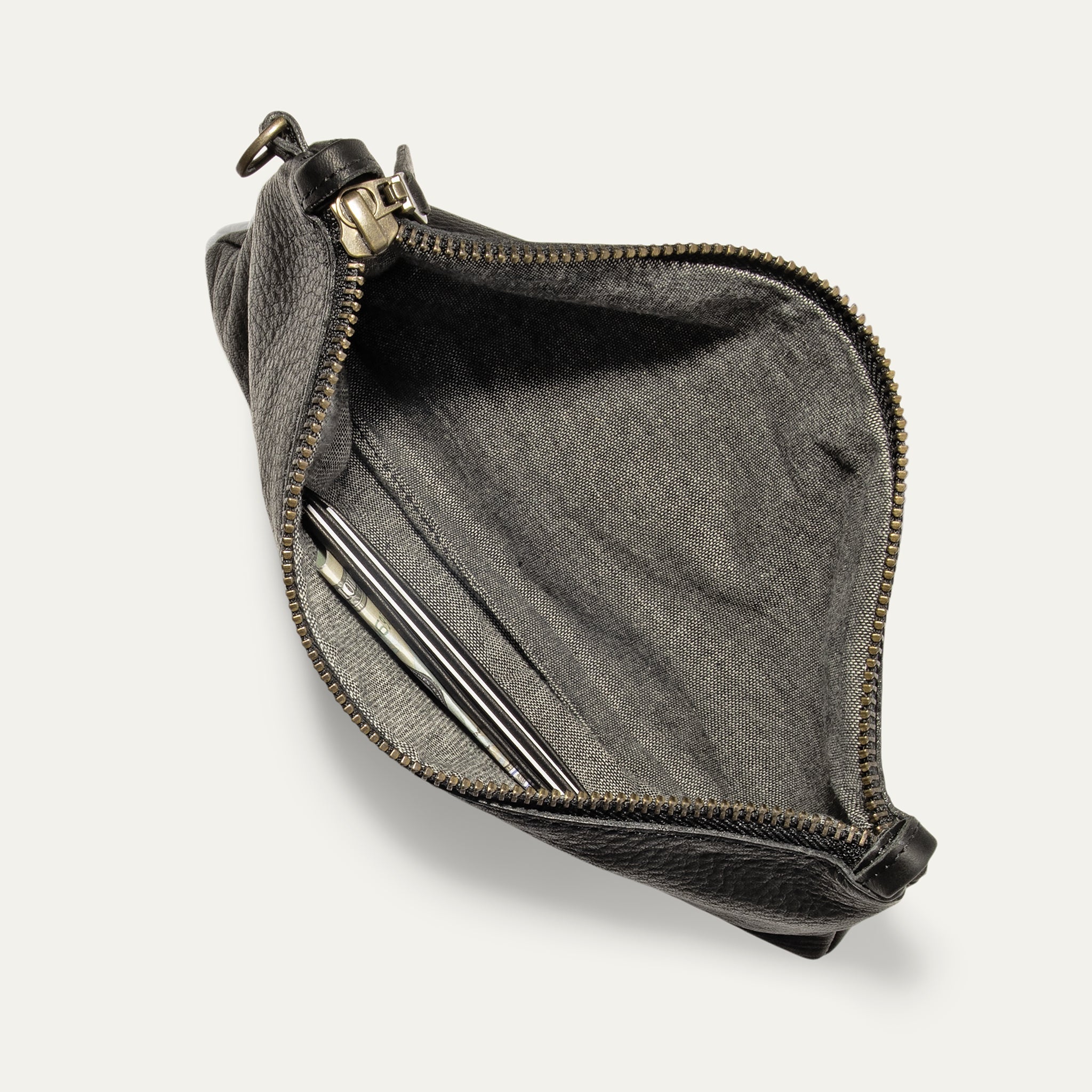 Zip Pouch Crossbody