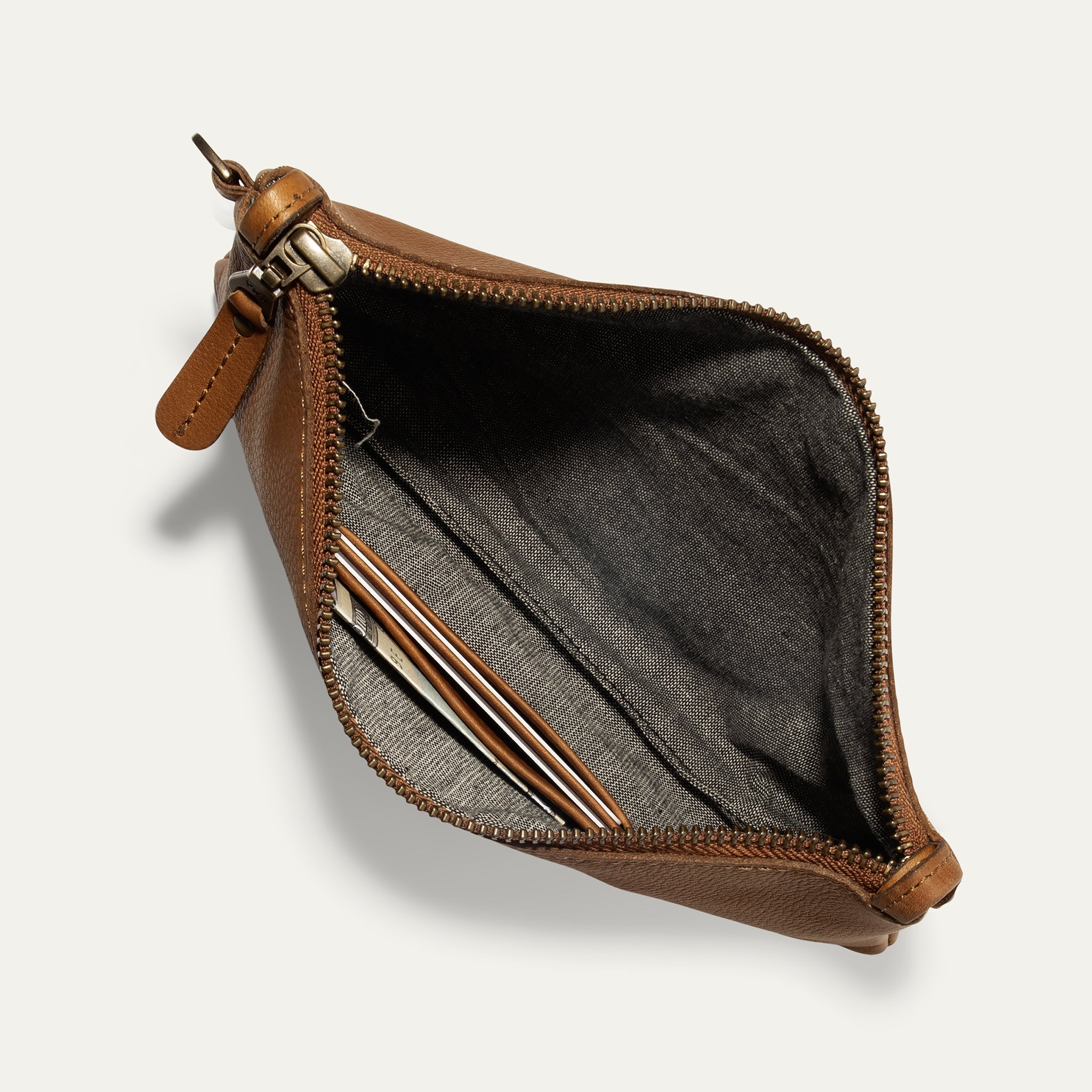 Zip Pouch Crossbody