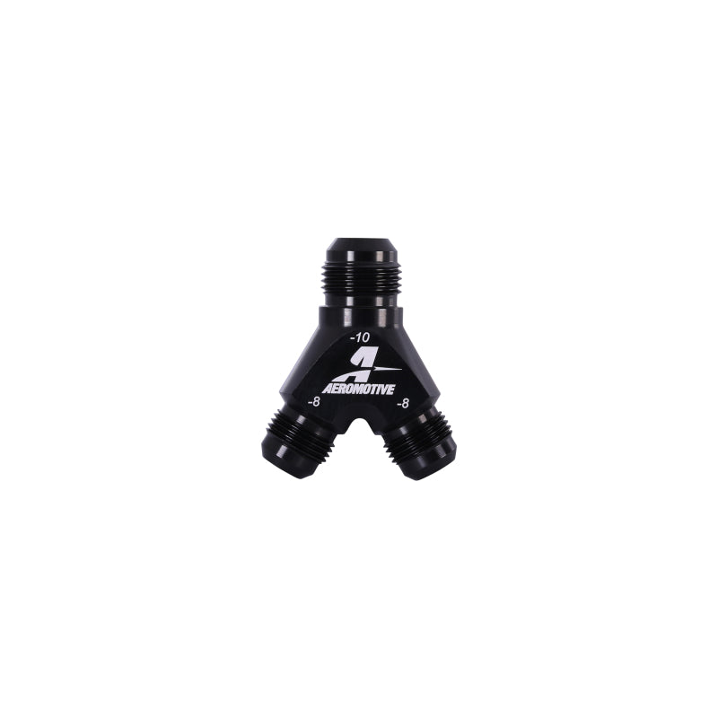 Aeromotive Y-Block, -12 to (2)-10