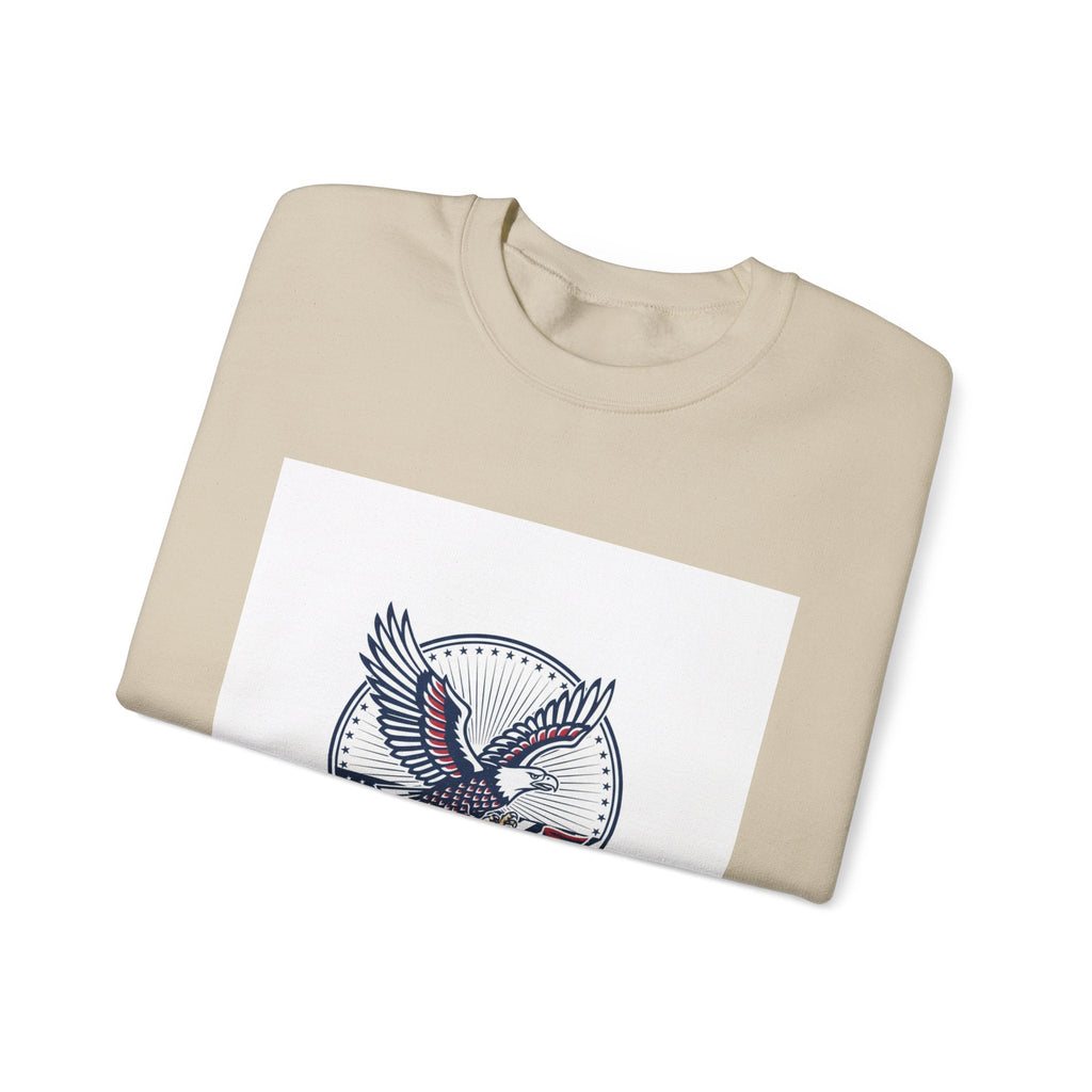 Semiquincentennial Eagle Emblem Crewneck Sweatshirt | 250th Anniversary USA 1776‑2026